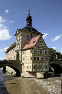 Das alte Rathaus - Wahrzeichen Bambergs © Archiv des BAMBERG Tourismus & Kongress Service